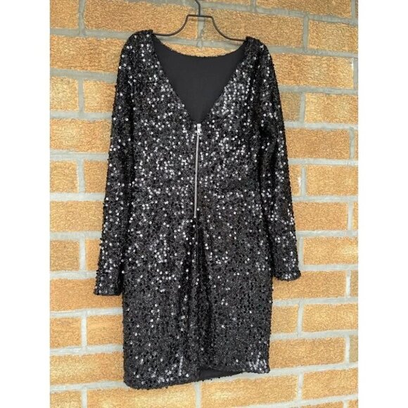 Warehouse London Sequin evening dress size 8 - Picture 7 of 14